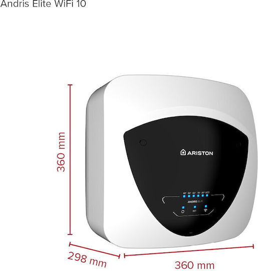Ariston Andris Boilere electrice 10lt Sticlă Vertical 1.2kW