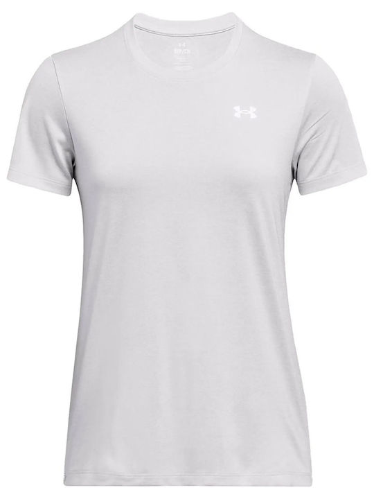 Damen Sport Bluse Kurzärmelig Gray