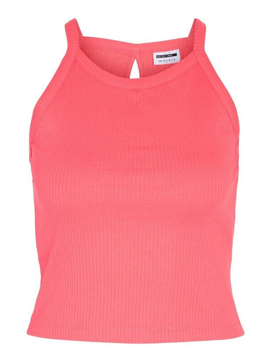 27020104 Damen Bluse Baumwolle Ärmellos Sun Kissed Coral
