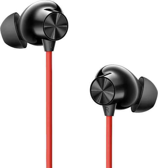 OnePlus In-ear Bluetooth Handsfree Ακουστικά Κόκκινα
