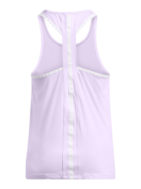 Knockout Damen Sport Top Ärmellos Flieder