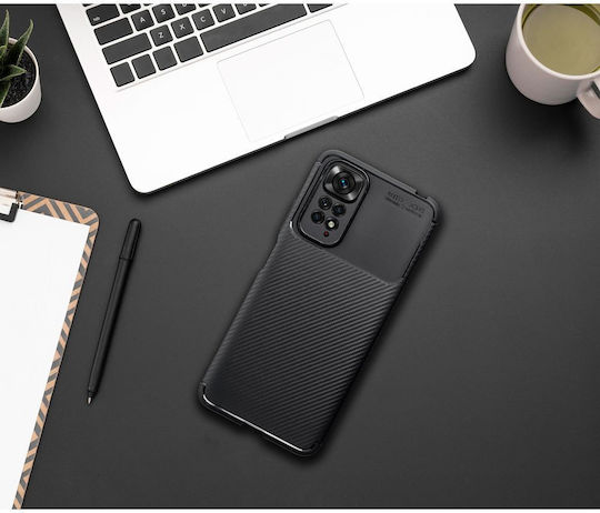 Premium Back Cover Silicon Negru (XIAOMI Redmi 15C)