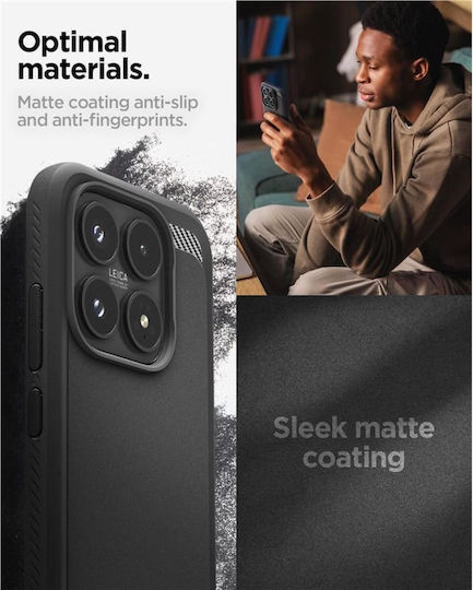 Spigen SGP Robuste Armor Umschlag Rückseite Silikon 2mm Schwarz Xiaomi 17