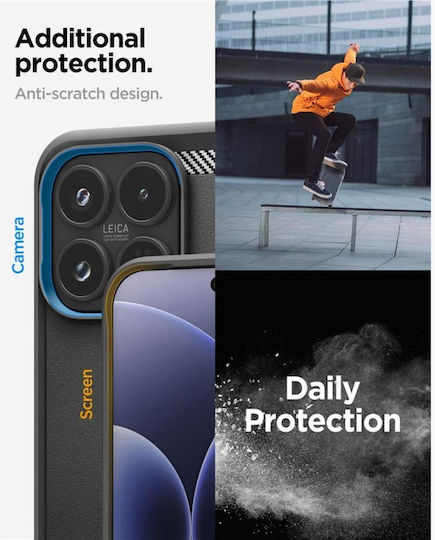 Spigen SGP Robuste Armor Umschlag Rückseite Silikon 2mm Schwarz Xiaomi 17