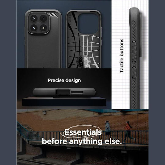 Spigen SGP Robuste Armor Umschlag Rückseite Silikon 2mm Schwarz Xiaomi 17