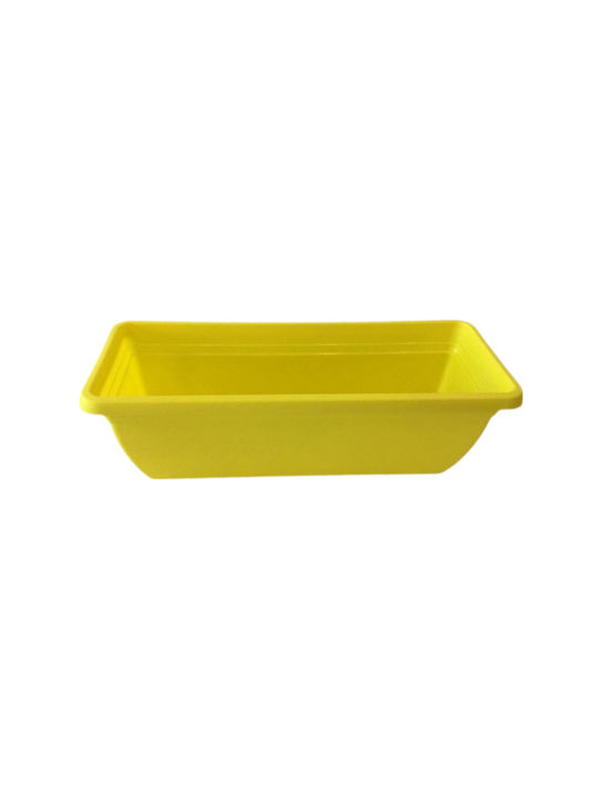 Micplast Mojito Blumenkasten Kunststoff Gelb 40x20x17cm.