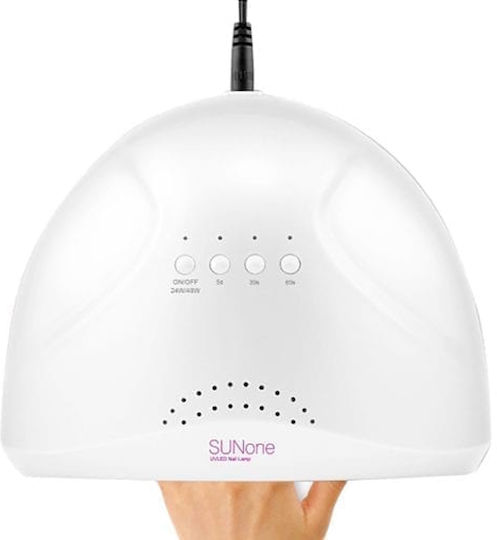 SUN ONE UV SunOne Φουρνάκι Νυχιών UV / LED 48W Λευκό