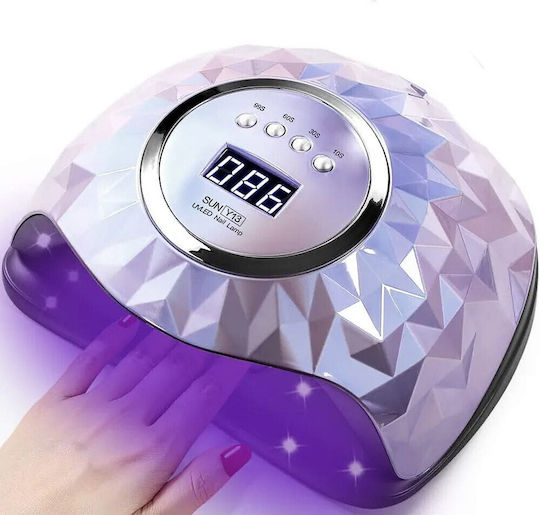 Sun Sun Y13 Nail Polish Curing Lamp UV / LED 248W Purple