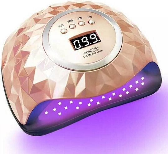 Sun Sun Y13 Лампа за изпичане на нокти UV / LED 248W Златист