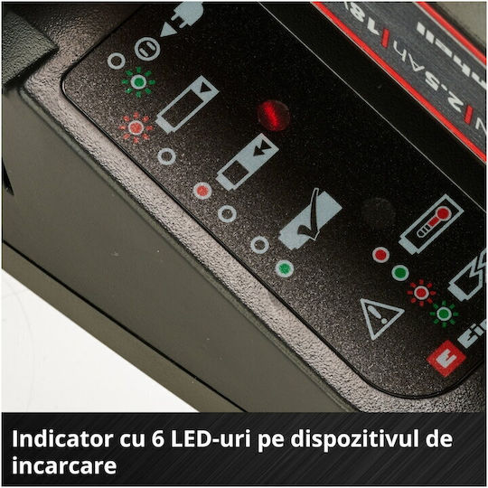 Einhell Σετ Μπαταρίας Χωρητικότητας 4Ah 18V με Φορτιστή