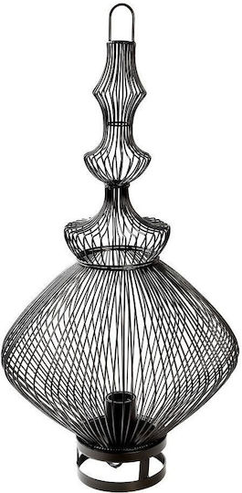 Espiel Dekorative Lampe mit Fassung für E27 Lampe Schwarz Espiel Dekorative Lampe mit Fassung für E27 Lampe Schwarz