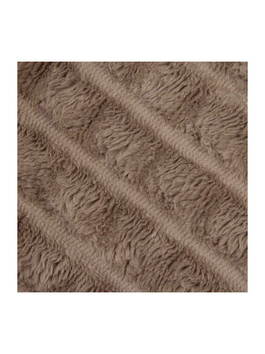 vidaXL Ριχτάρι Πολυθρόνας Fleece 240x220εκ. Καμηλοπάρδαλη