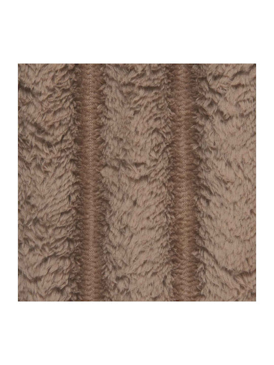 vidaXL Ριχτάρι Διθέσιου Καναπέ Fleece 270x240εκ. Καμηλοπάρδαλη