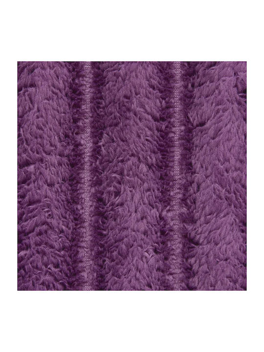 vidaXL Ριχτάρι Διθέσιου Καναπέ Fleece 270x240εκ. Μοβ