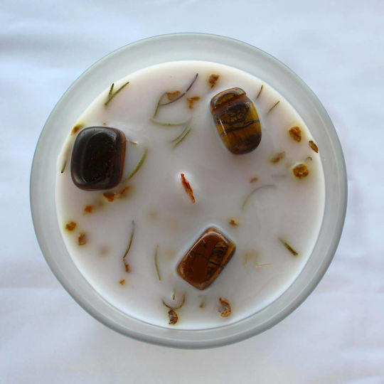 Green Tree Candle Company Aromatic Soy Candle in Green Jar 256g