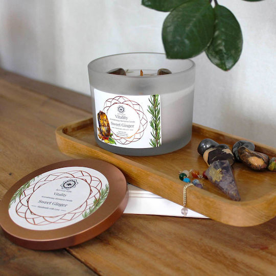 Green Tree Candle Company Aromatic Soy Candle in Green Jar 256g