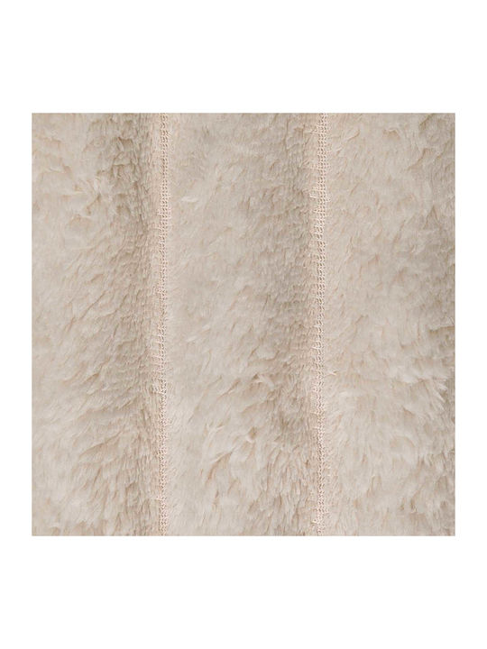 vidaXL Ριχτάρι Πολυθρόνας Fleece 200x150εκ. Μπεζ 42016866