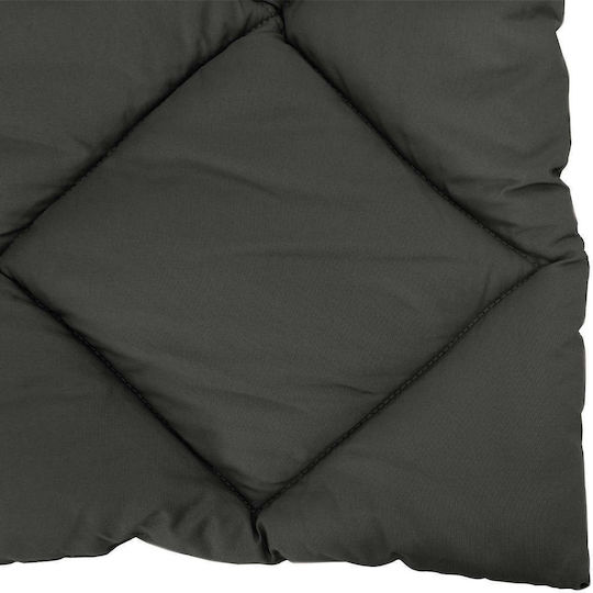 vidaXL Super King Blanket 220x155cm Charcoal