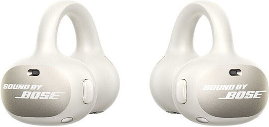 Baseus Inspire XC1 Open Ear Bluetooth Handsfree Ακουστικά με Αντοχή στον Ιδρώτα και Θήκη Φόρτισης Milky Way