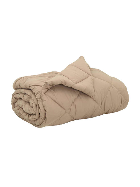 vidaXL Pătură Supraînălțată 220x240 cm Taupe