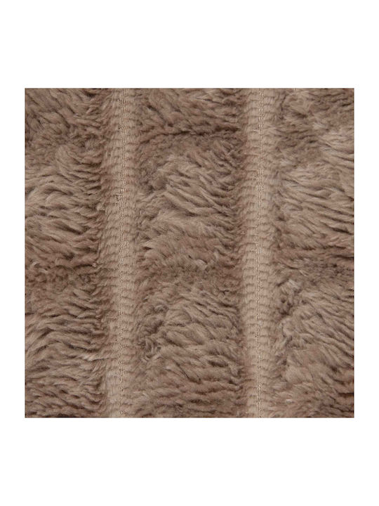 vidaXL Pătură Polar Fleece Simplă 150x130cm Camelopard