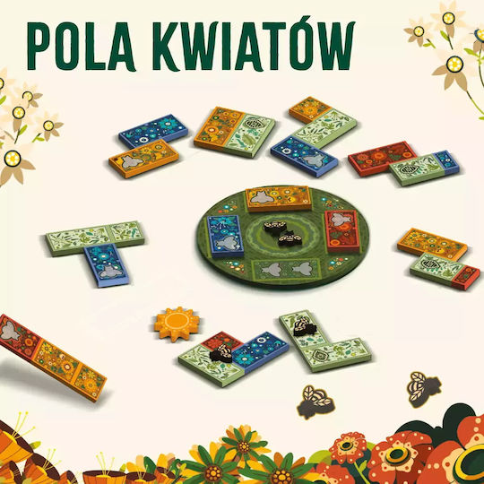 Board Game Fields of Flowers for 1-4 Players 8+ Years Old (PL) Nasza Ksiegarnia
