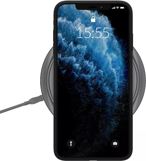 3MK Matt Umschlag Rückseite Silikon Schwarz (Honor Magic8 Lite - 3mk)