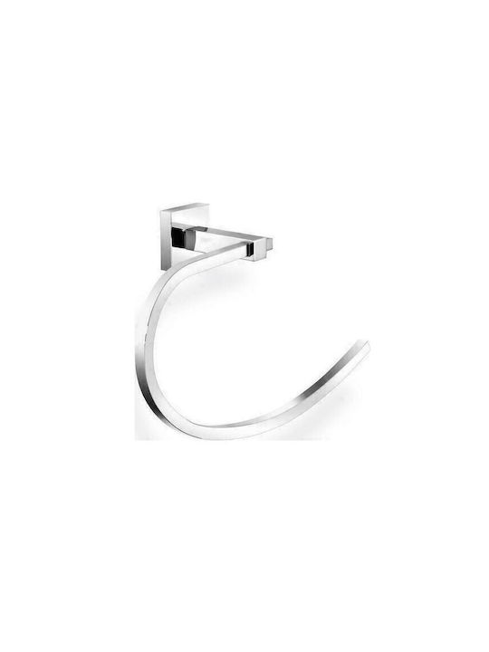 Sanco Strong Ring Badezimmer Einzeln Schrauben ​25x12cm Silber