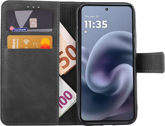 Lime Book Δερματίνης Γκρι (Moto G86)