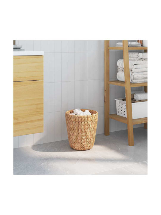 vidaXL Waste Bin Waste Plastic Brown 25x25x28.5cm 2pcs