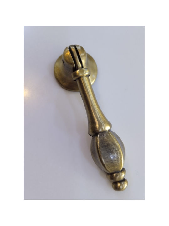 Conset C904 Αντικέ Πόμολο Επίπλου από Ζάμακ Οξυντέ 53mm C904-53S03S03