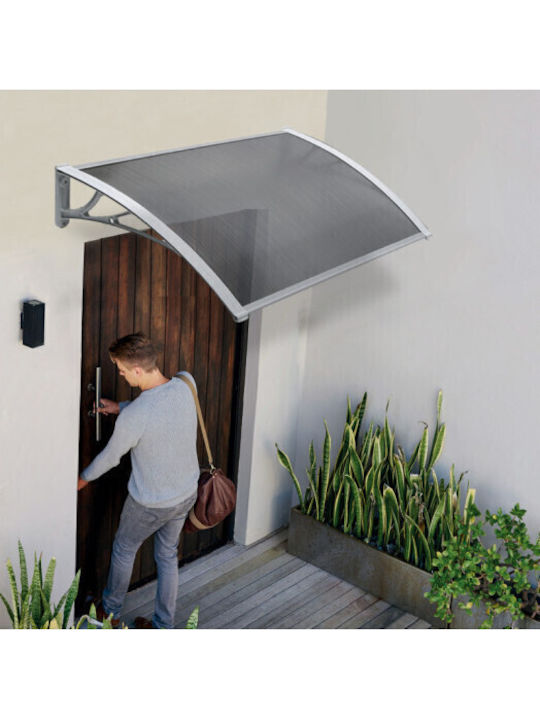 Home & Camp Polycarbonat Kapuzinerdach Tür/Fenster P150xB100cm