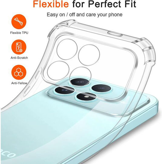 Techsuit Back Cover Σιλικόνης Διάφανο (Poco F8 Pro)