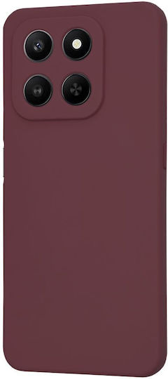 Techsuit Softflex Umschlag Rückseite Silikon Lila (Honor 400)