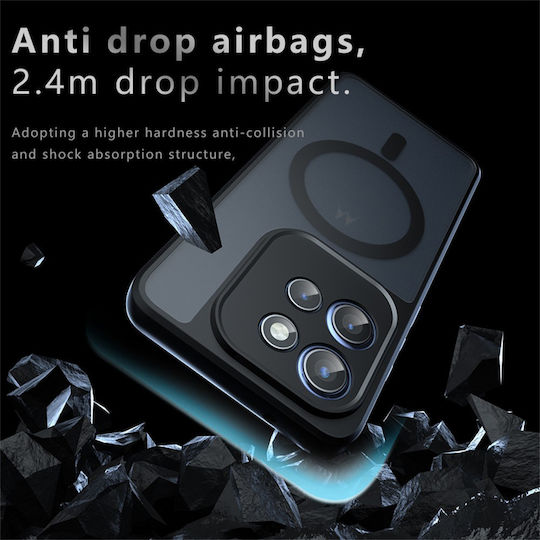 Techsuit Purefrost Задна корица Силикон Черен (Motorola Edge 50 Neo / Edge 60 Neo)