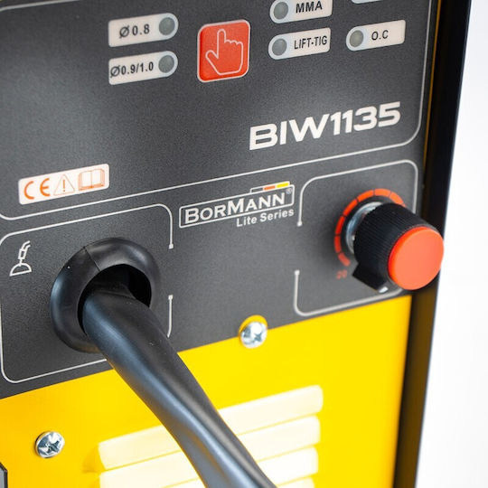 Bormann BIW1135 Welding Machine MAG / MIG with Maximum Welding Current 130A and Duty Cycle 60%