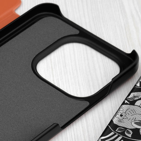 Techsuit Efold Series Umschlag Rückseite Orange (Xiaomi 15T)