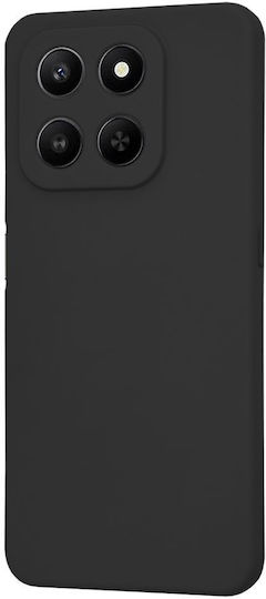 Techsuit Softflex Umschlag Rückseite Silikon Schwarz (Honor 400)