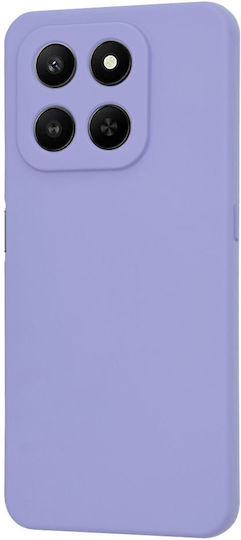 Techsuit Softflex Silicone Purple Back Cover (Honor 400 Smart)