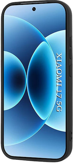 Techsuit Softflex Back Cover Silicone Black (Xiaomi 17)