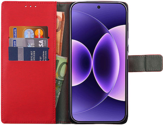 Volte-Tel Book Δερματίνης / Σιλικόνης Κόκκινο (Xiaomi 17 Pro Max)