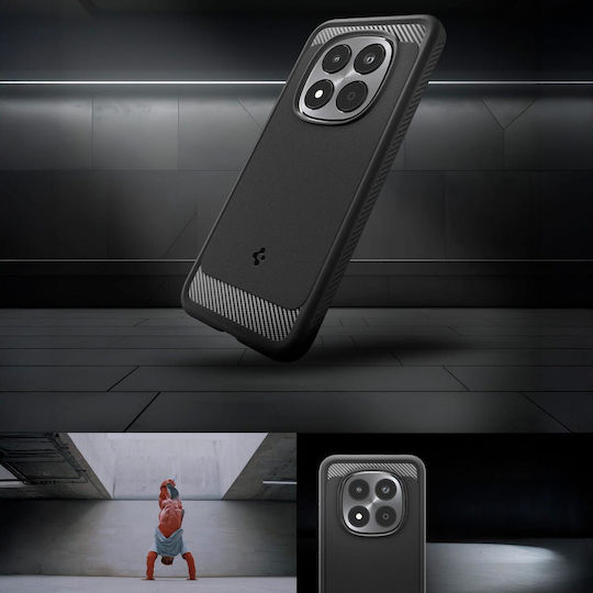 Spigen Rugged Armor Xiaomi Redmi Note 15 Pro 5g Матово Черен