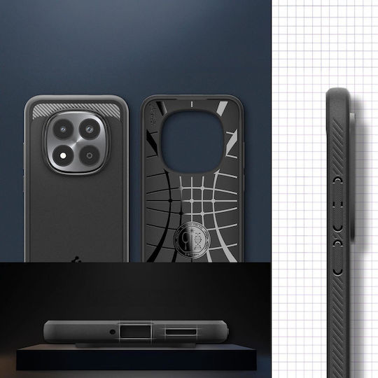 Spigen Rugged Armor Xiaomi Redmi Note 15 Pro 5g Матово Черен