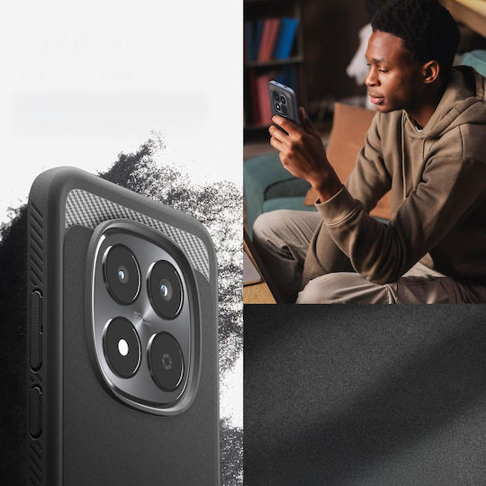 Spigen Rugged Armor Xiaomi Redmi Note 15 Pro 5g Матово Черен