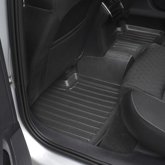 Umbrella Set Covorașe Față și Spate 2buc din Furtun pentru Volkswagen Magazin online Sharan 2010+ Negre