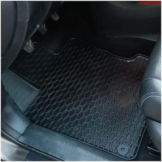 Umbrella Set Covorașe Față și Spate 5buc din Furtun pentru Toyota RAV 4 2013-2018 Negre