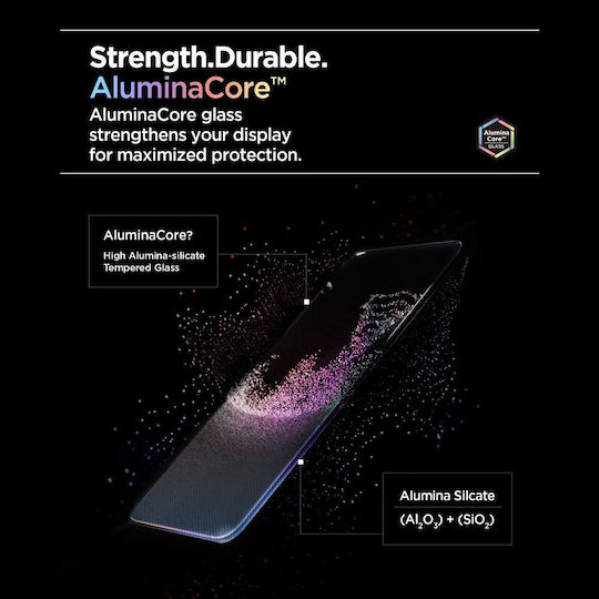 Spigen Alm Glas.tr Slim 3 Bucăți iPhone 17 Pro Transparent