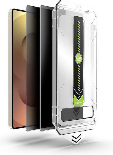 Techsuit Privacy Tempered Glass 2pcs (Galaxy S25 FE)