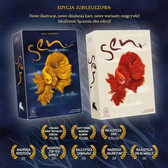 Board Game Dream Second Anniversary Edition for 2-5 Players 8+ Years Old (PL) Nasza Ksiegarnia