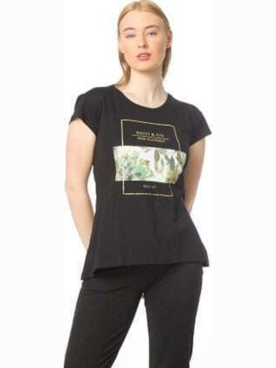 Γυναικείο T-shirt Black